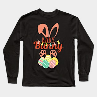 Baby Bunny Happy Easter Bunny Long Sleeve T-Shirt